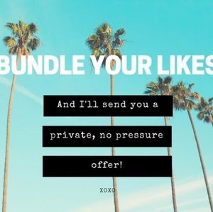 Bundle for a private offer!!!